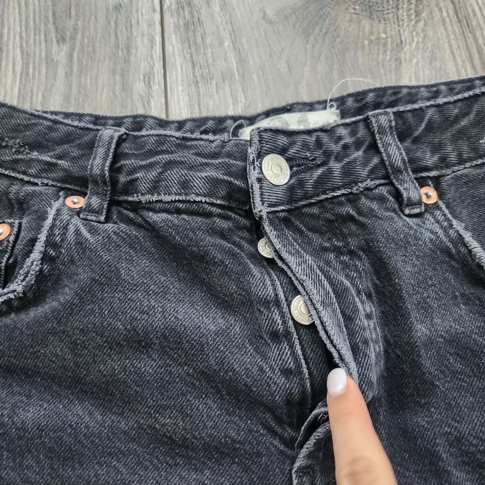 Free People Good Times Shorts Washed  Black - Picture 10 of 10